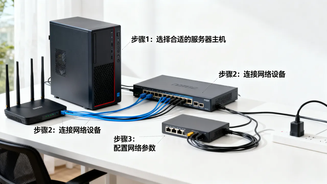 自己搭建宽带服务器怎么做，个人搭建服务器需要什么条件？