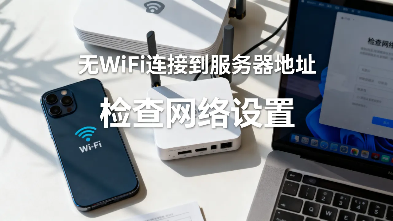 为什么在没有wifi连接到服务器地址，怎么解决？
