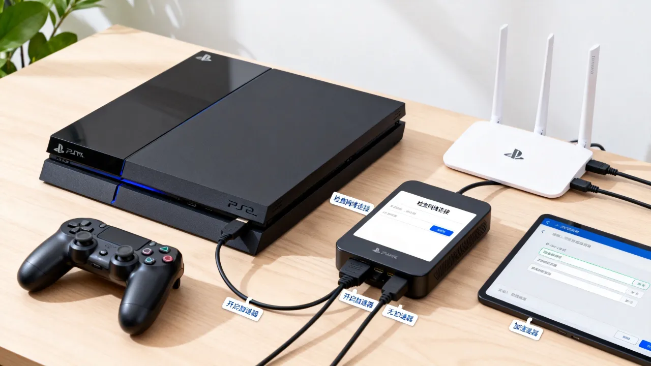PS4国行服务器网速太慢怎么解决，国行联机加速方法推荐