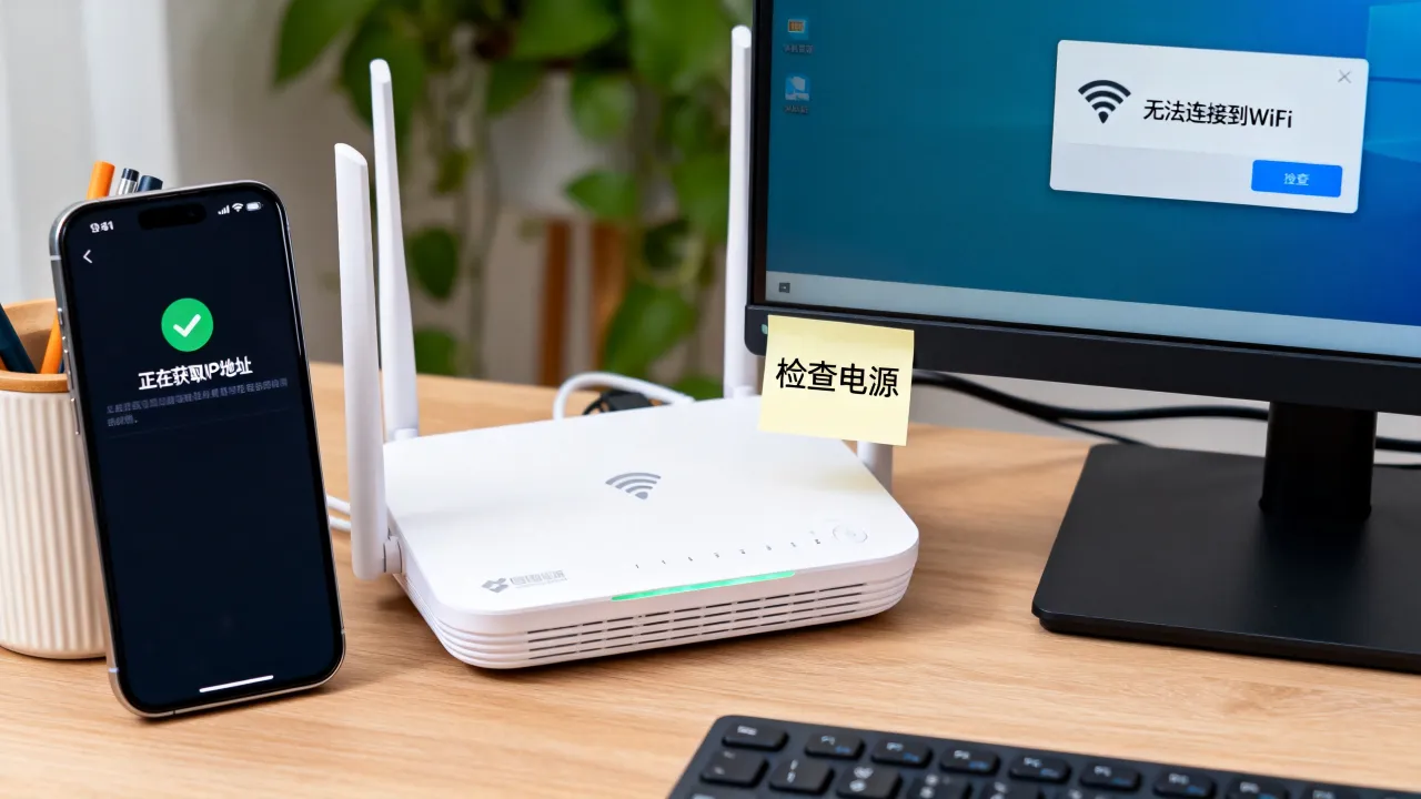 为什么连接不上wifi服务器，wifi连不上怎么解决？