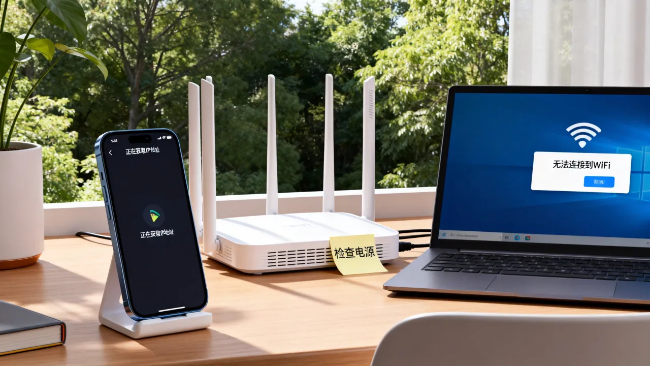 为什么连接不上wifi服务器，wifi连不上怎么解决？
