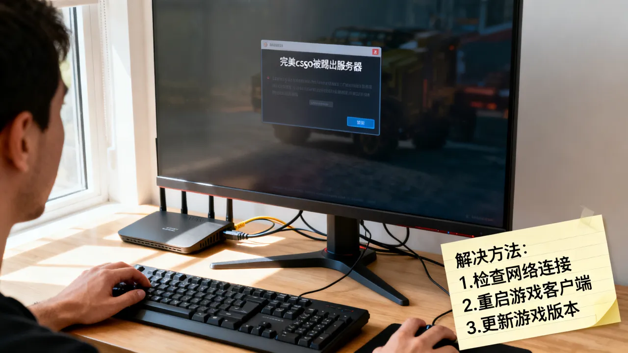 完美csgo为什么被踢出服务器，csgo被踢出服务器怎么解决？