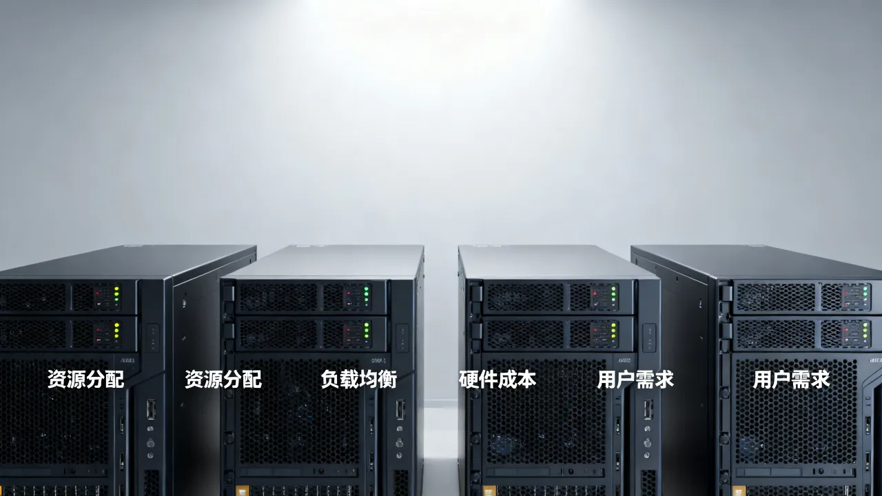 为什么只有四个服务器,服务器数量为何如此少? 为什么只有四个服务器,服务器数量为何如此少?