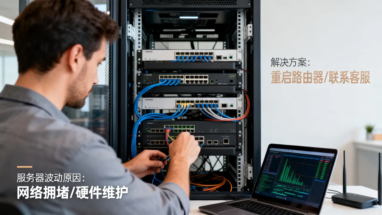 为什么最近lol服务器波动很大，lol服务器不稳定怎么解决