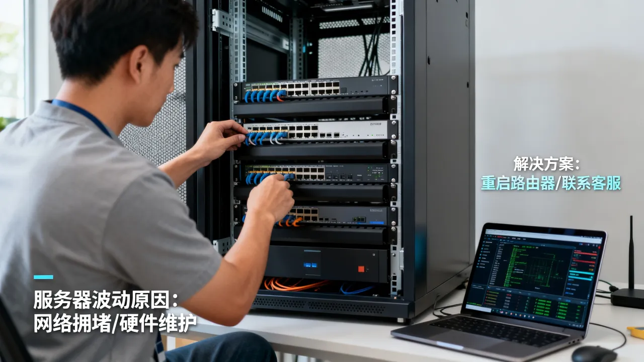 为什么最近lol服务器波动很大，lol服务器不稳定怎么解决