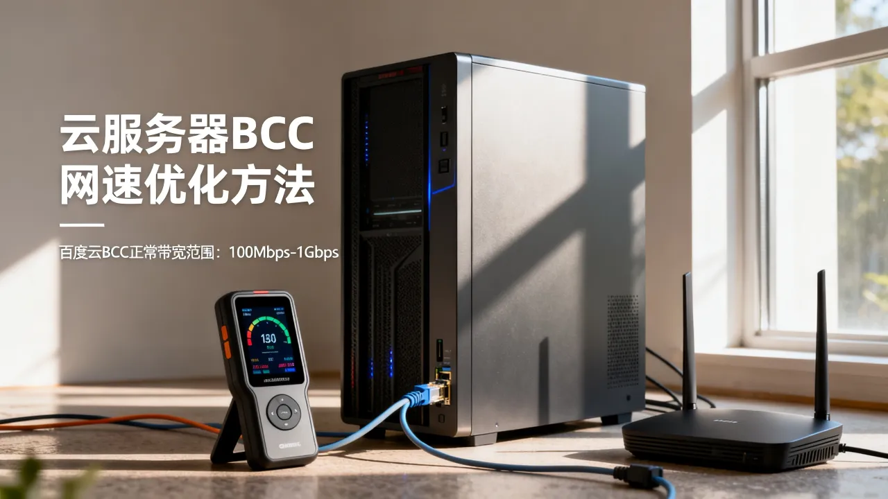 云服务器BCC网速慢怎么解决，百度云BCC带宽网速多少正常？