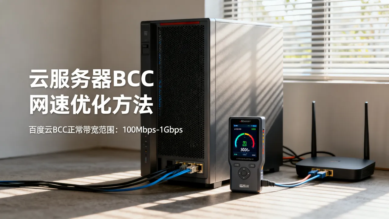 云服务器BCC网速慢怎么解决，百度云BCC带宽网速多少正常？