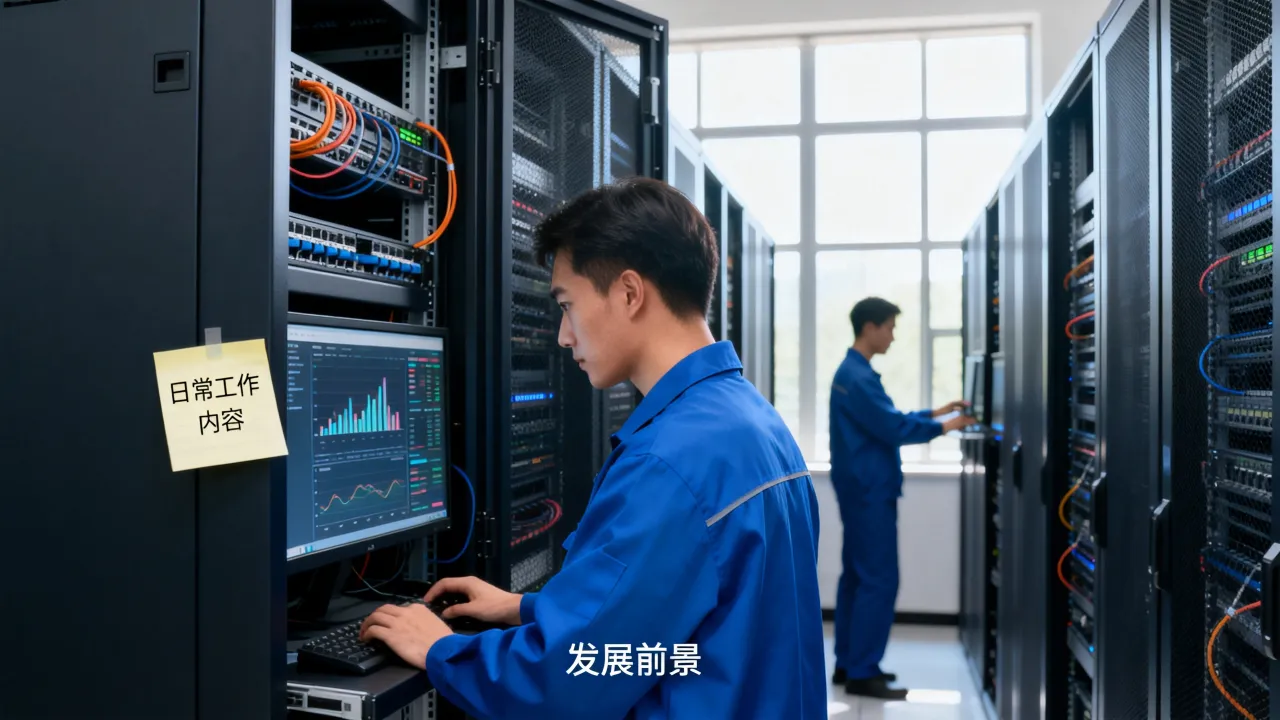 服务器运维能干吗,日常工作内容和发展前景怎么样?