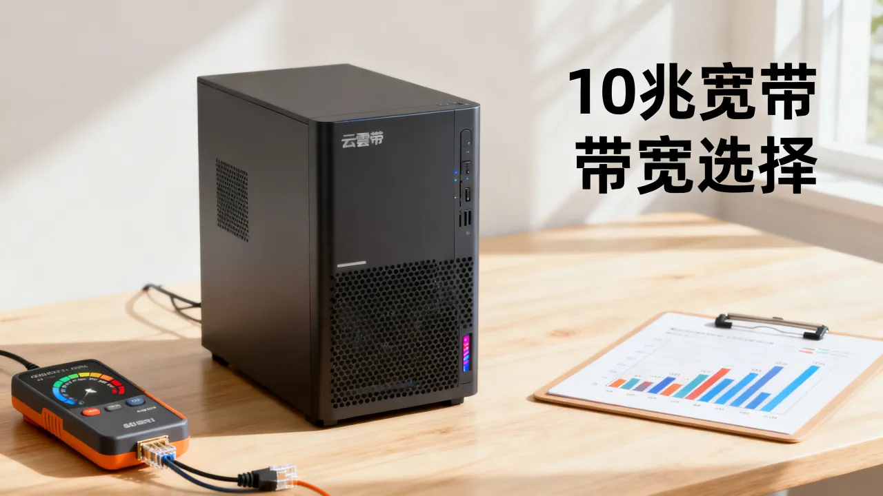 云服务器10兆宽带速度够用吗？如何选择带宽大小