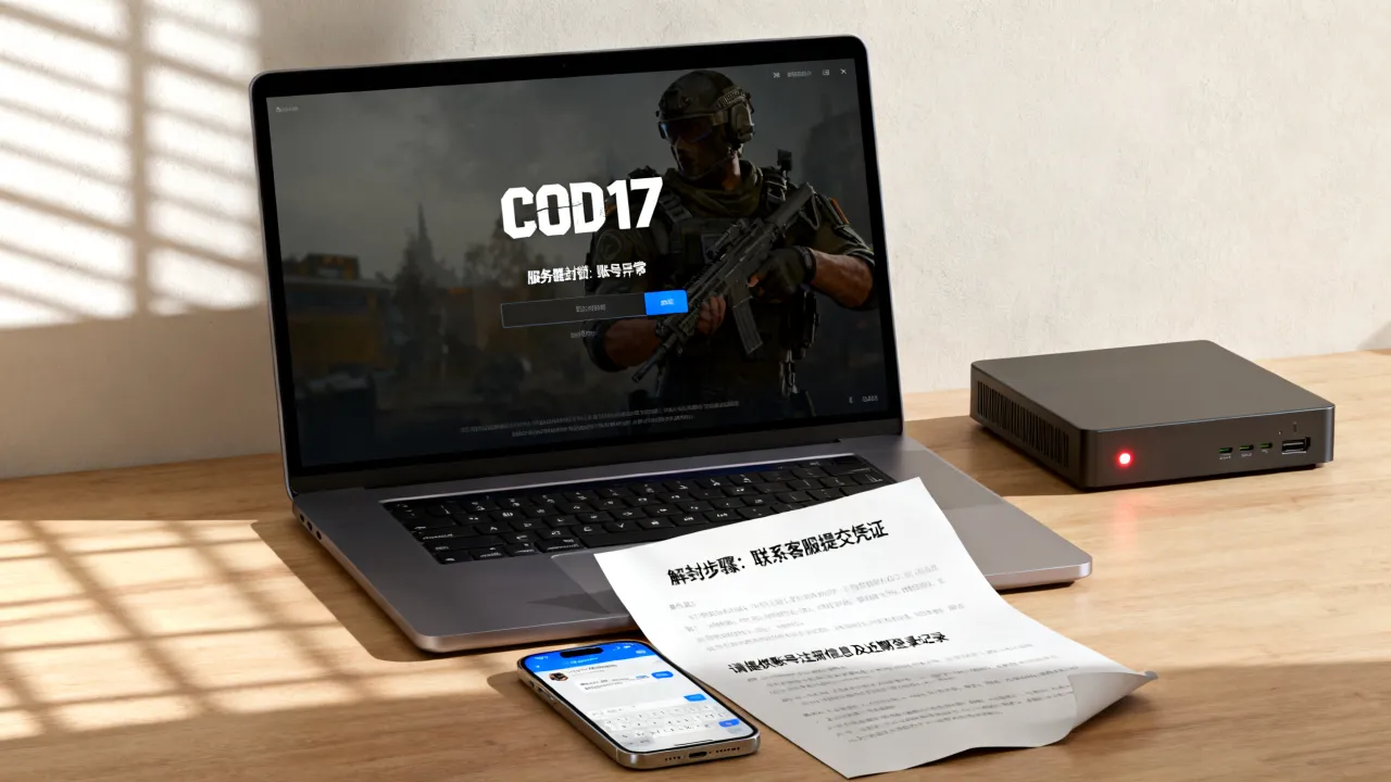 为什么cod17被服务器封锁，有什么办法能够解封？