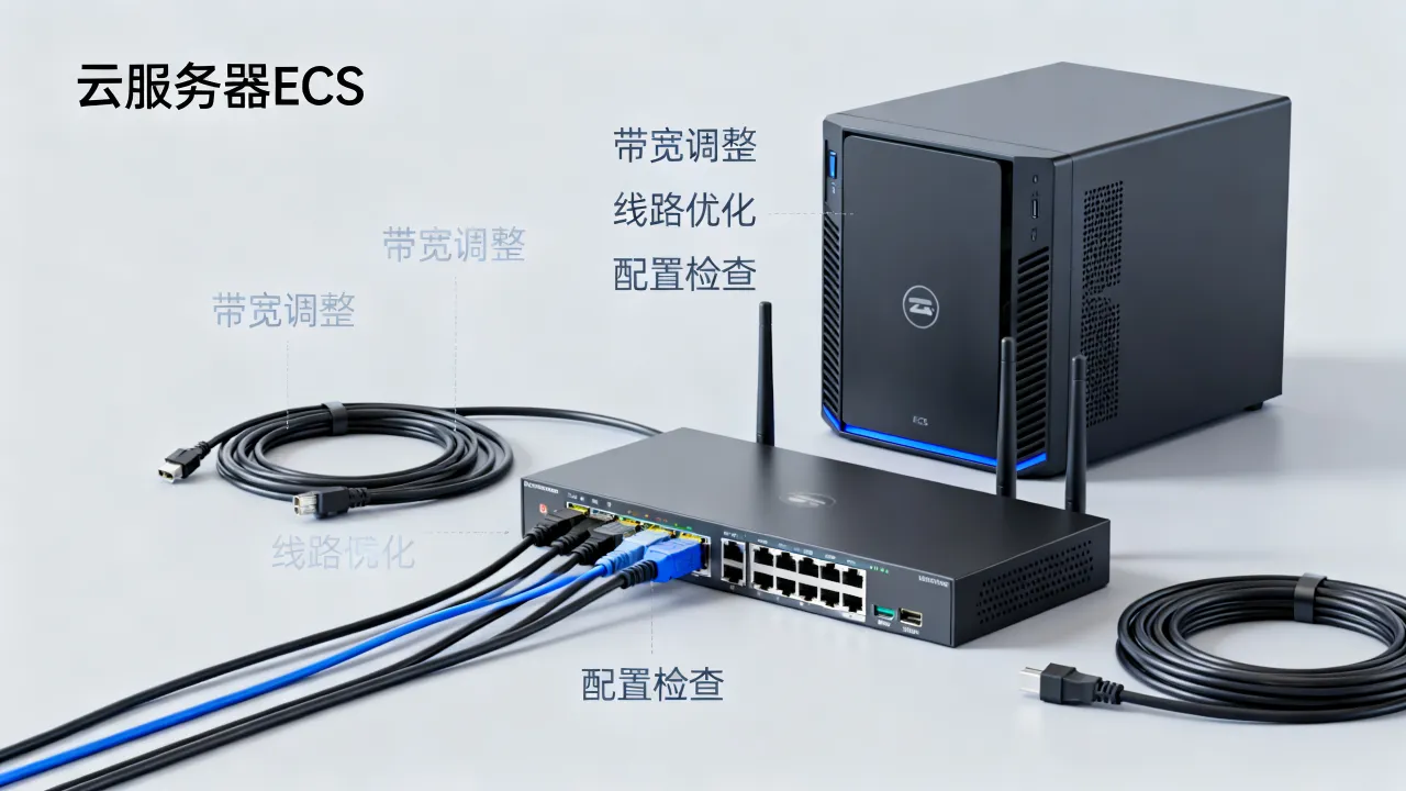 云服务器ECS怎么提高网速，ECS网络延迟高如何优化？