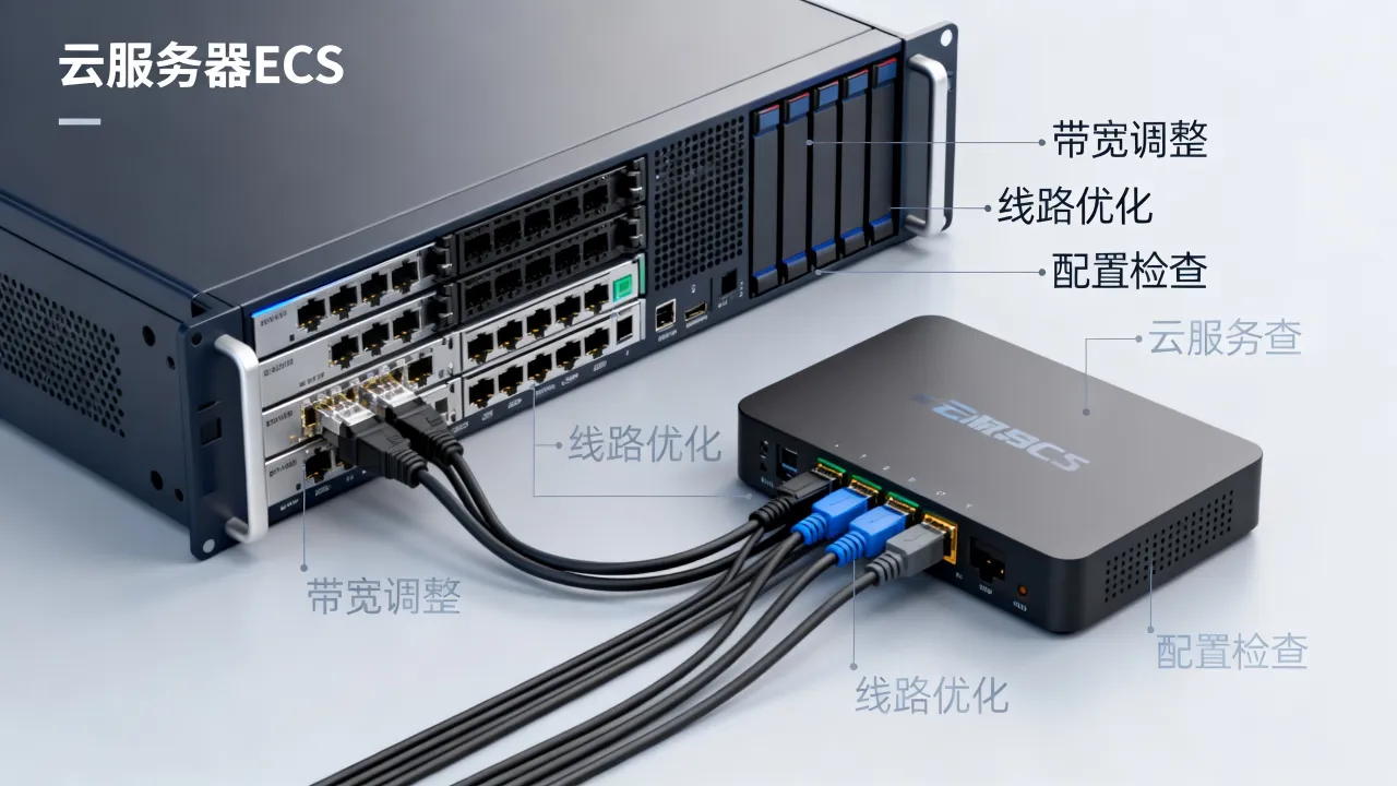 云服务器ECS怎么提高网速，ECS网络延迟高如何优化？