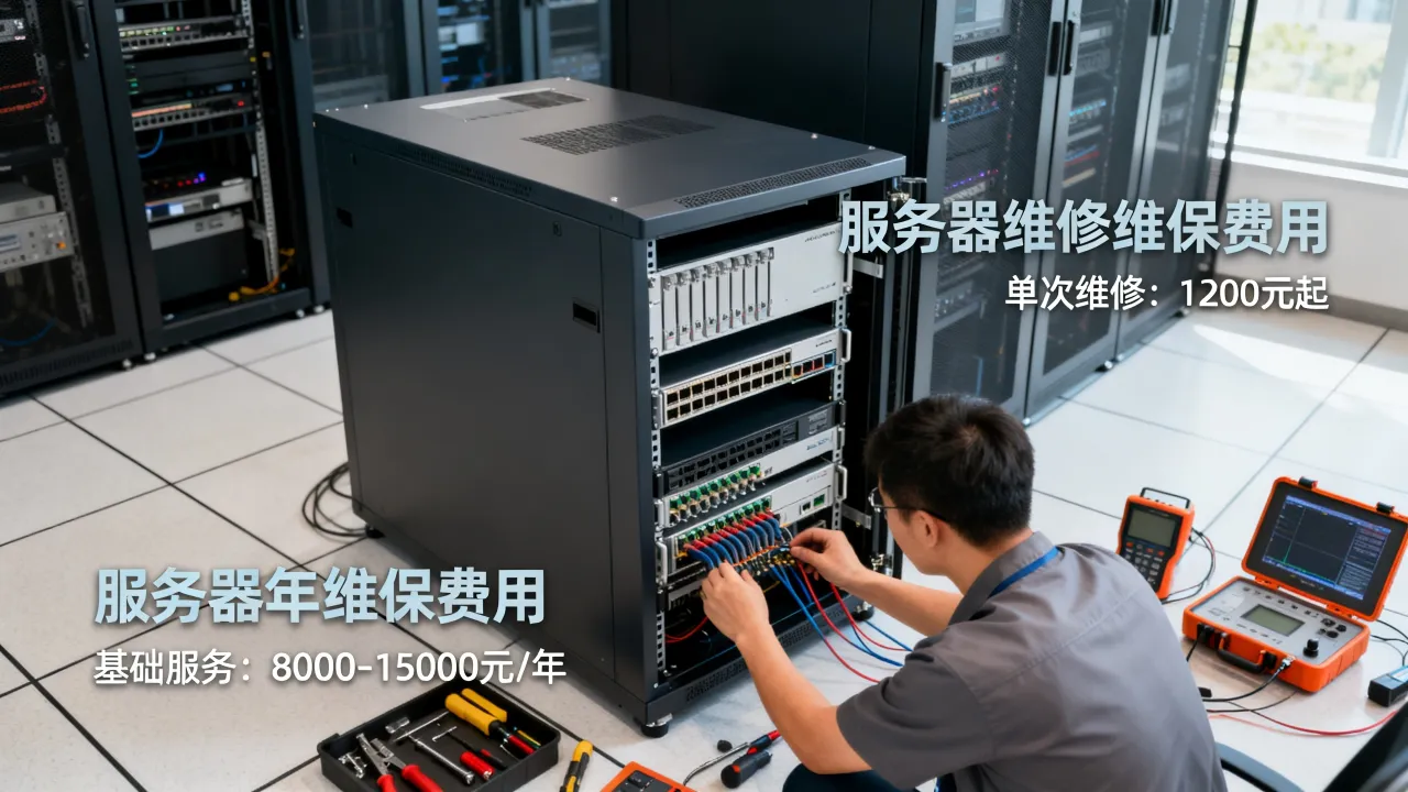 服务器维修维保多少钱？服务器维保一年费用大概多少？