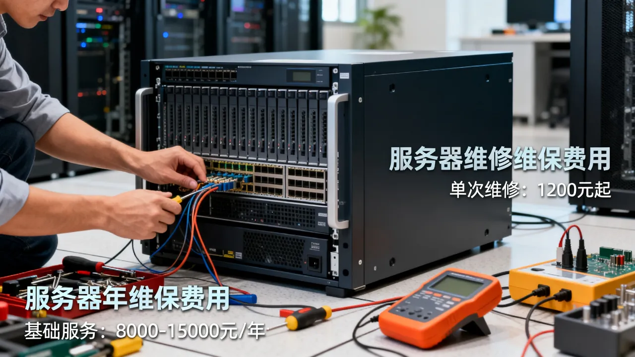 服务器维修维保多少钱？服务器维保一年费用大概多少？