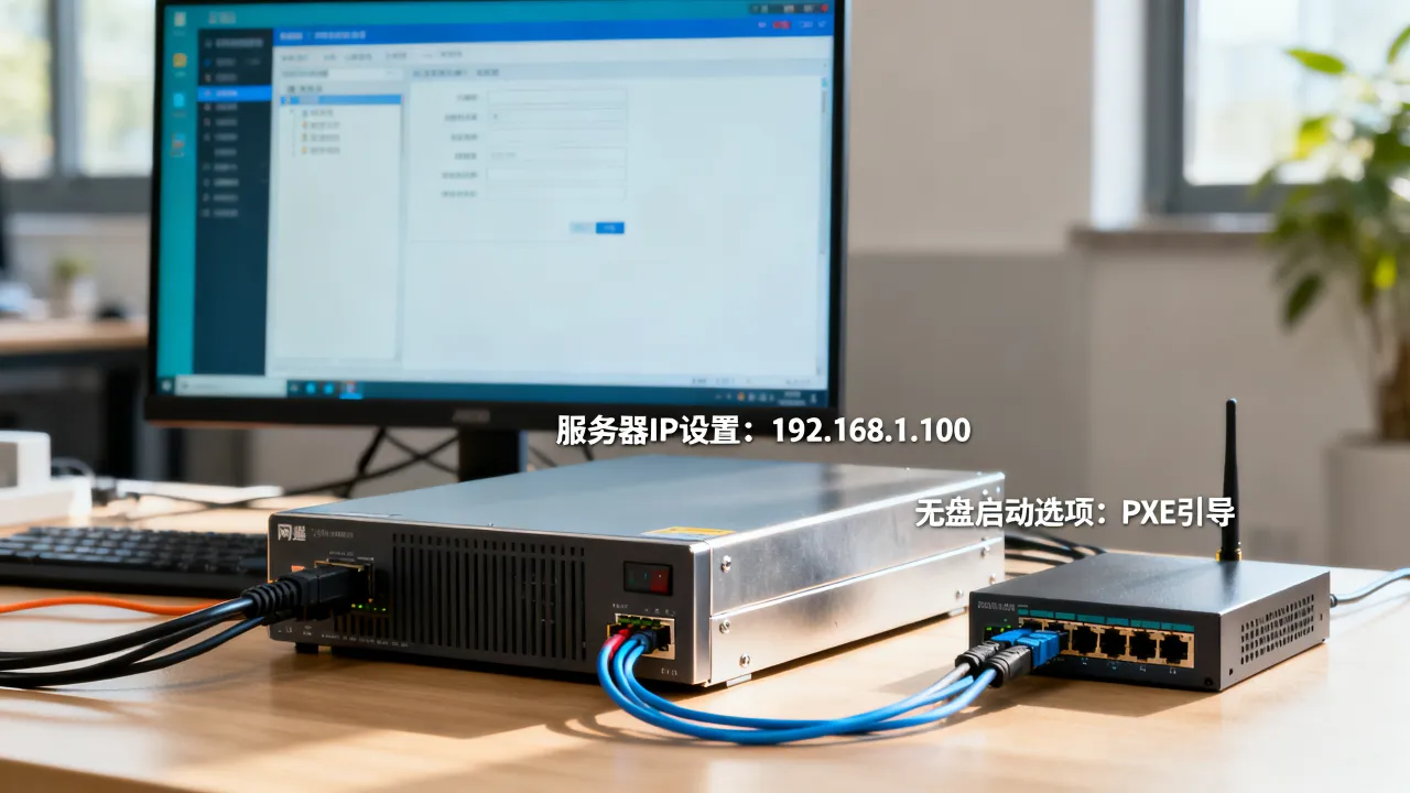 网维无盘服务器配置怎么设置？网维无盘服务器配置需要什么配置