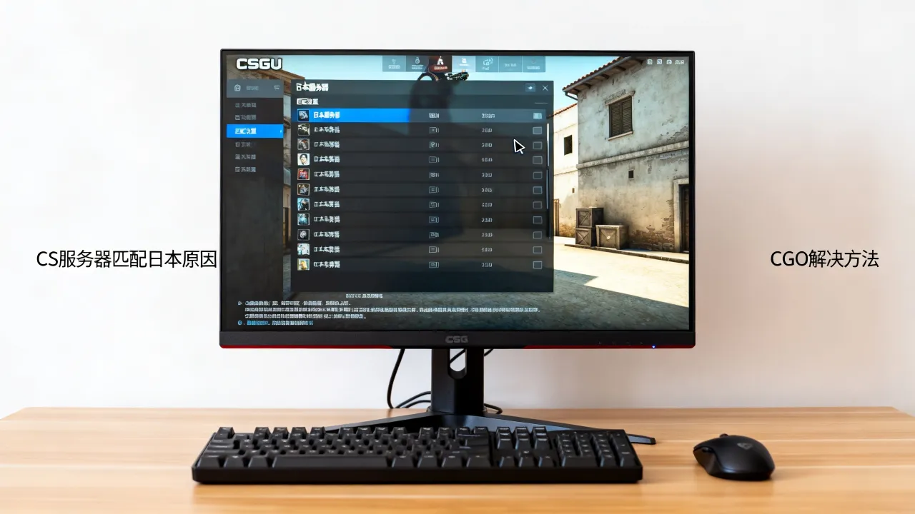 cs服务器为什么老是匹配到日本，CSGO匹配日本服务器怎么解决？