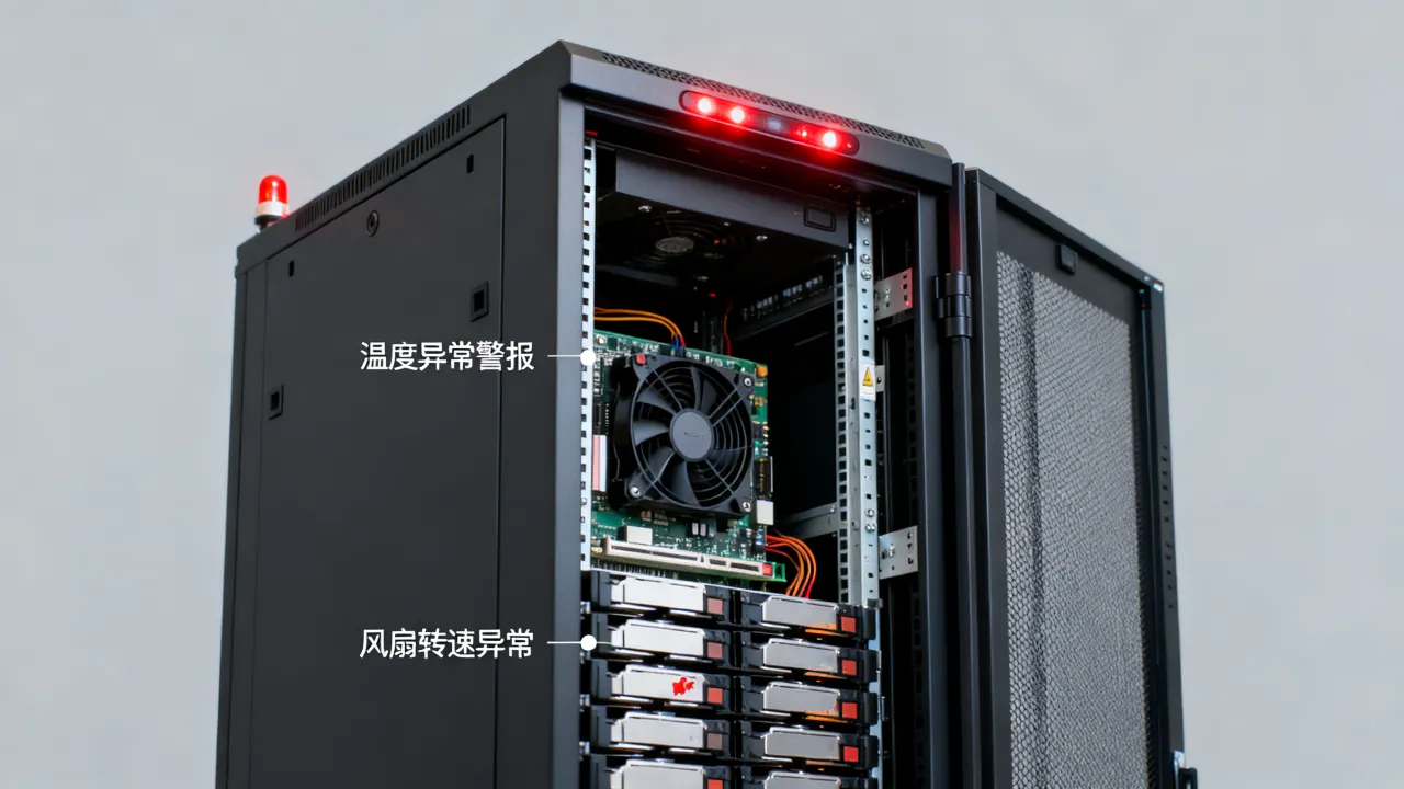 为什么服务器乱响警报，服务器警报一直响什么原因？