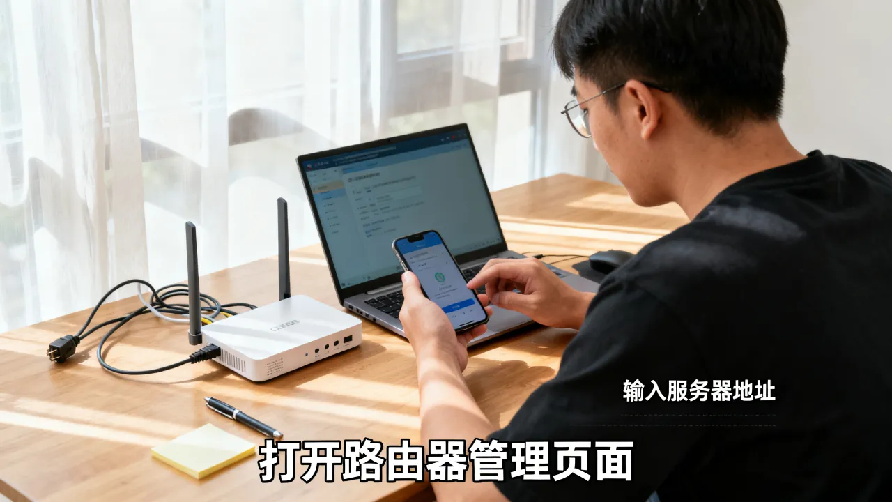 移动宽带上服务器地址怎么设置？，移动宽带上服务器地址配置教程