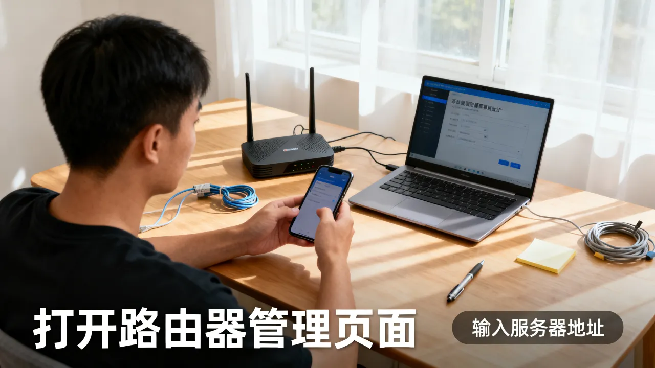 移动宽带上服务器地址怎么设置？，移动宽带上服务器地址配置教程