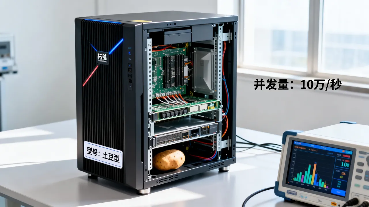拓维土豆型服务器性能怎么样，高并发场景下扛得住吗？