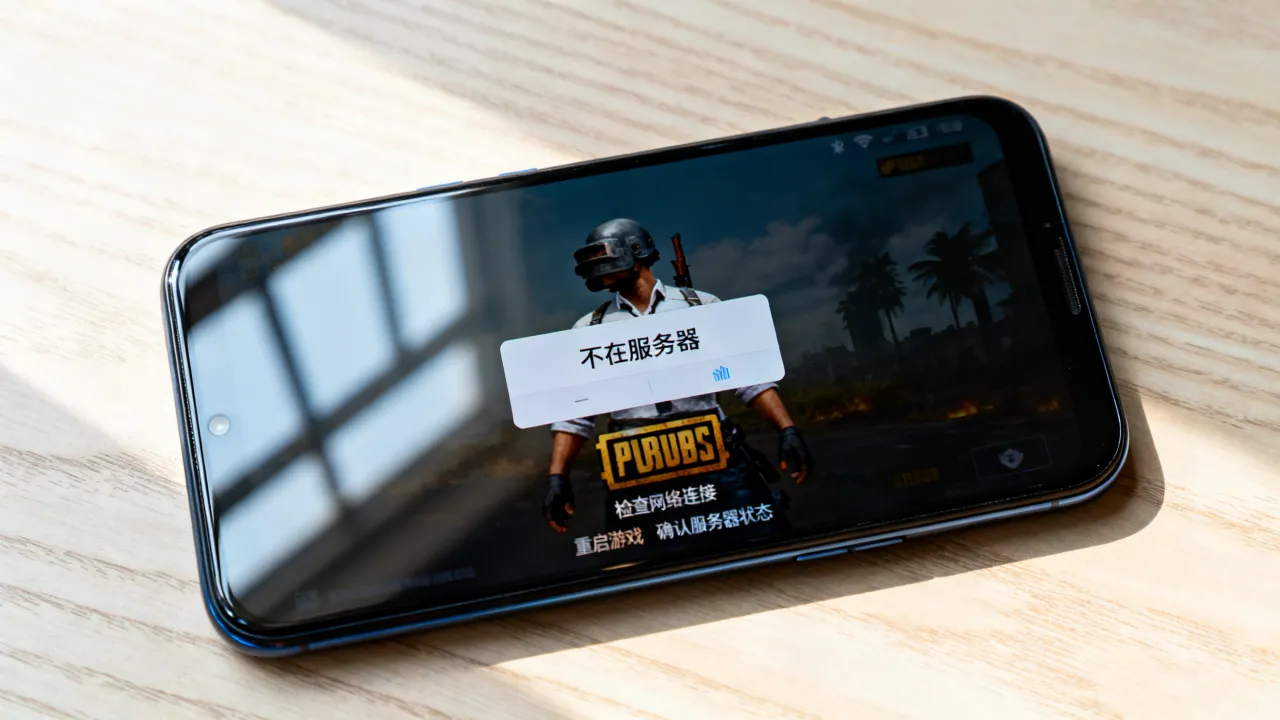 为什么PUBG手游显示不在服务器,不在服务器怎么办? 为什么PUBG手游显示不在服务器,不在服务器怎么办?