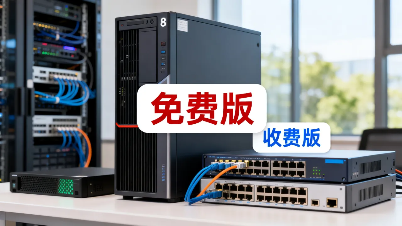 奥维企业服务器免费吗，免费版和收费版区别是什么