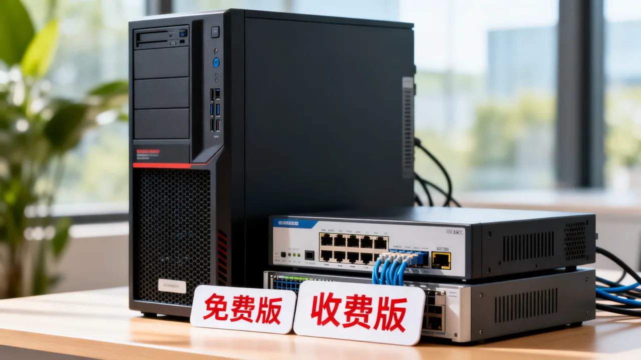奥维企业服务器免费吗，免费版和收费版区别是什么