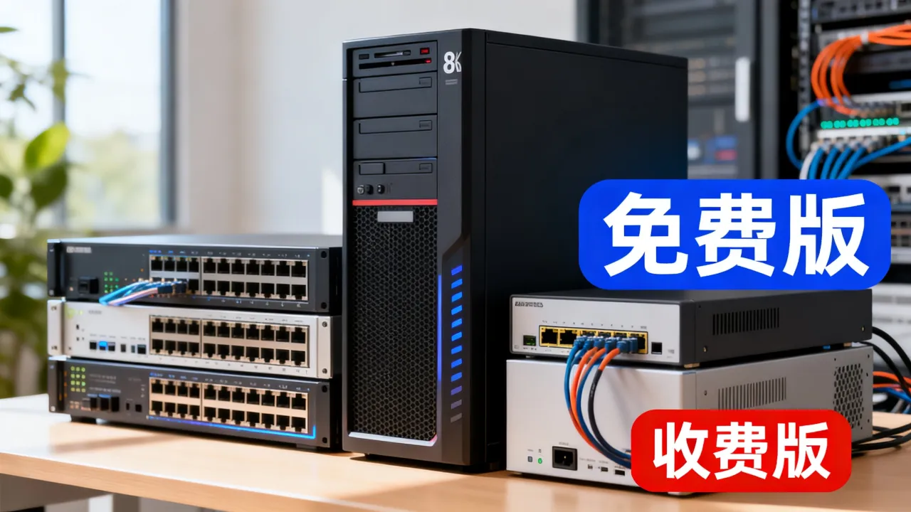 奥维企业服务器免费吗，免费版和收费版区别是什么