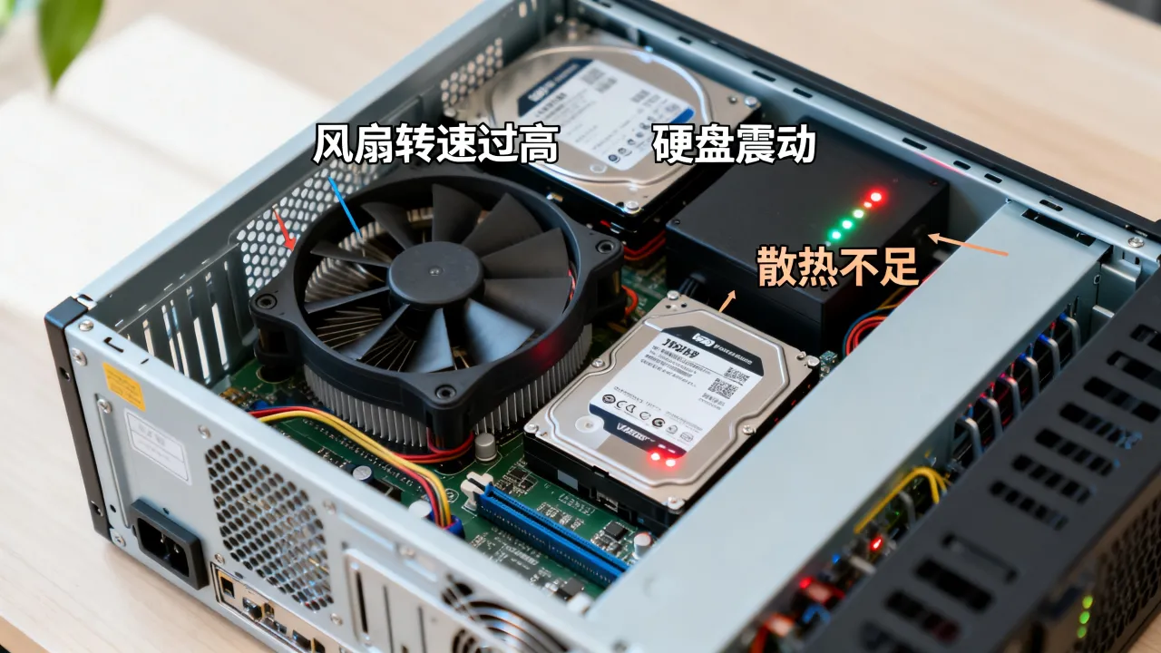 为什么服务器声音很大？服务器噪音大怎么解决