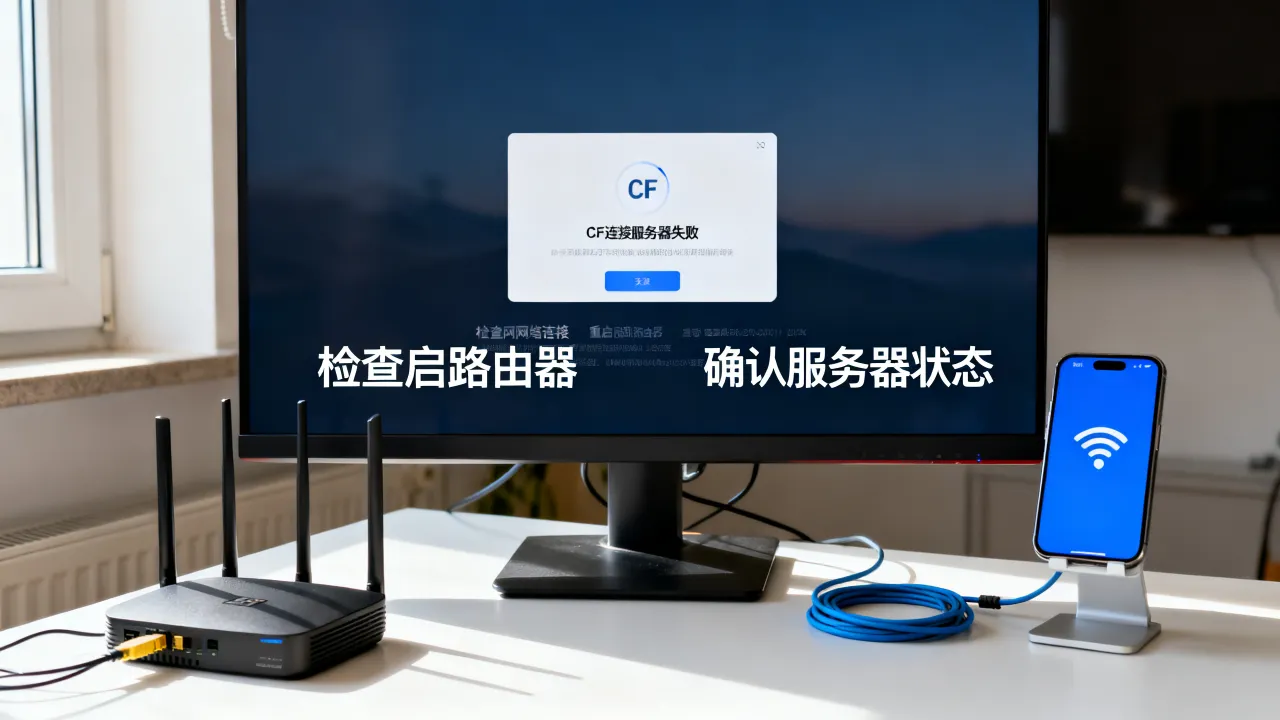 为什么上cf连接服务器失败怎么回事，cf连接服务器失败如何解决