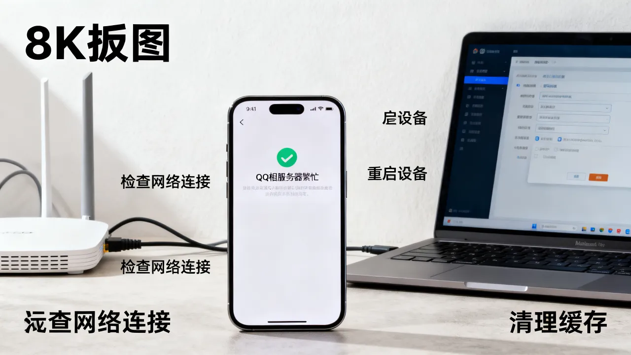 为什么qq相册显示服务器繁忙，qq相册服务器繁忙怎么解决