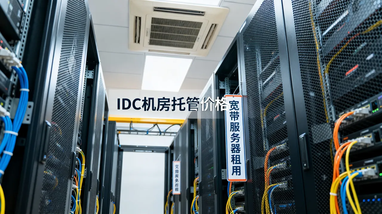 宽带服务器哪里租用的，IDC机房托管价格多少？