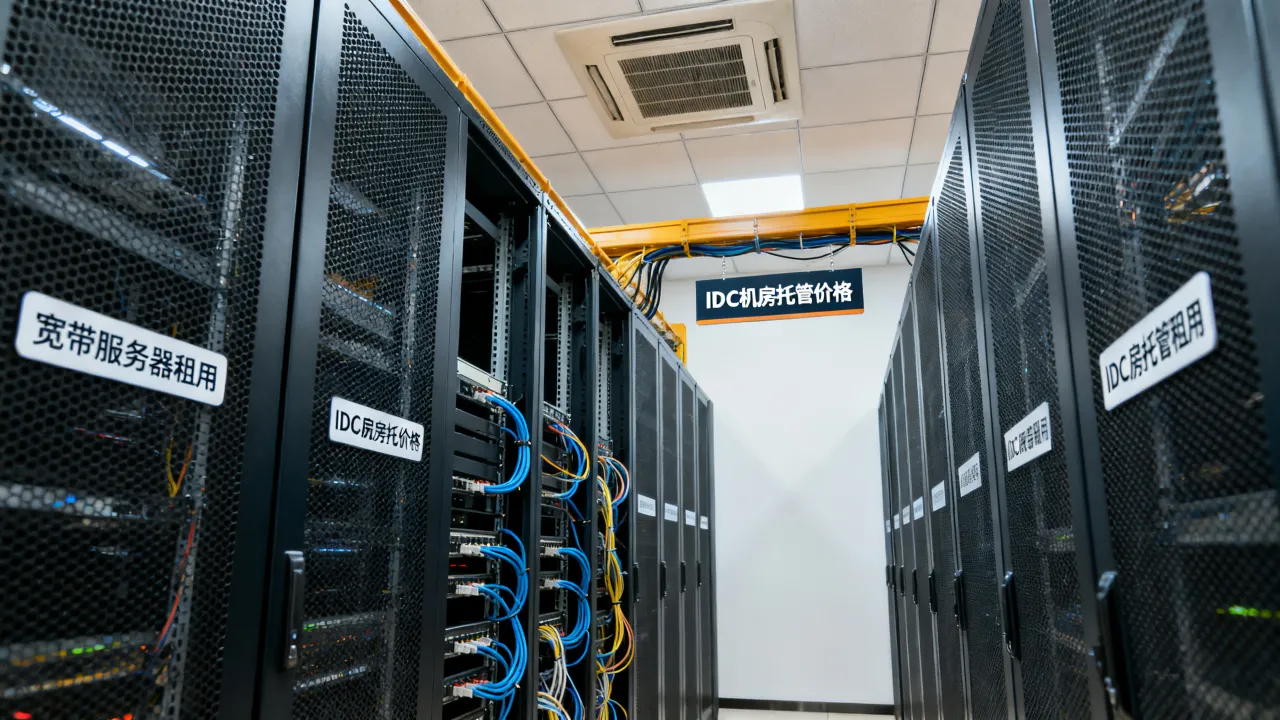 宽带服务器哪里租用的，IDC机房托管价格多少？