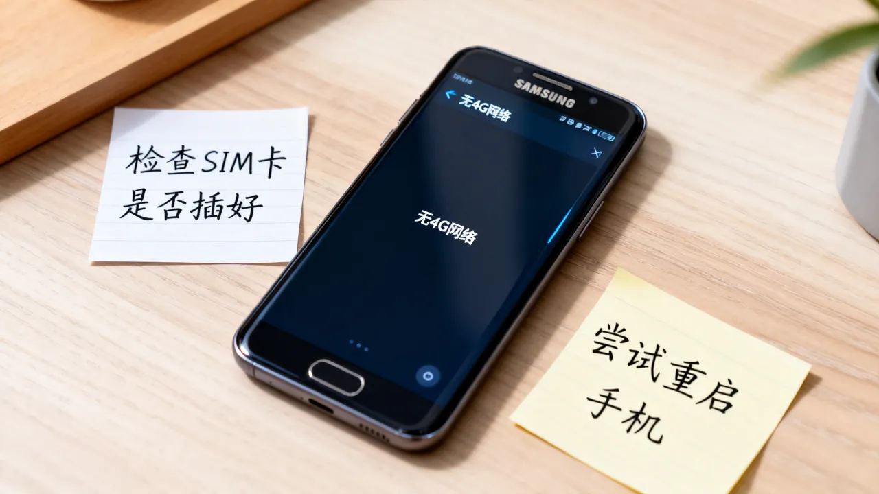 为什么三星不显示4G网络连接服务器，三星不显示4G怎么解决？