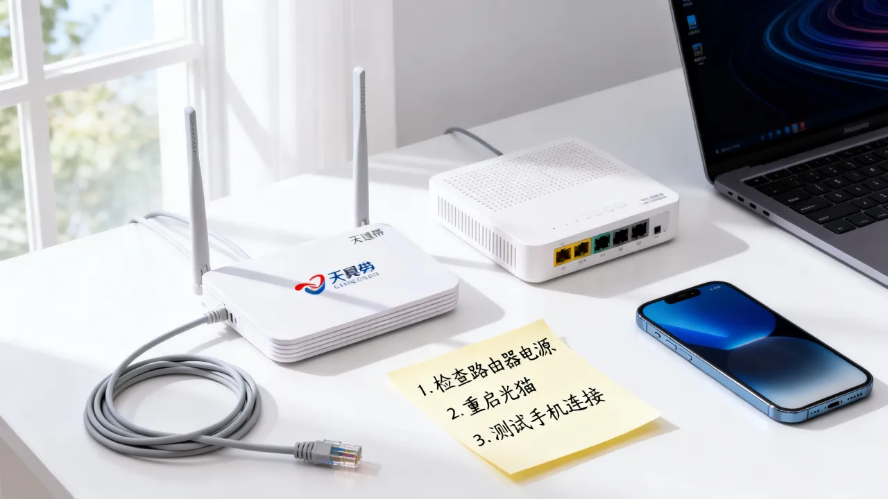 天翼宽带wifi服务器异常怎么解决?网络故障排查与修复方法 天翼宽带wifi服务器异常怎么解决?网络故障排查与修复方法