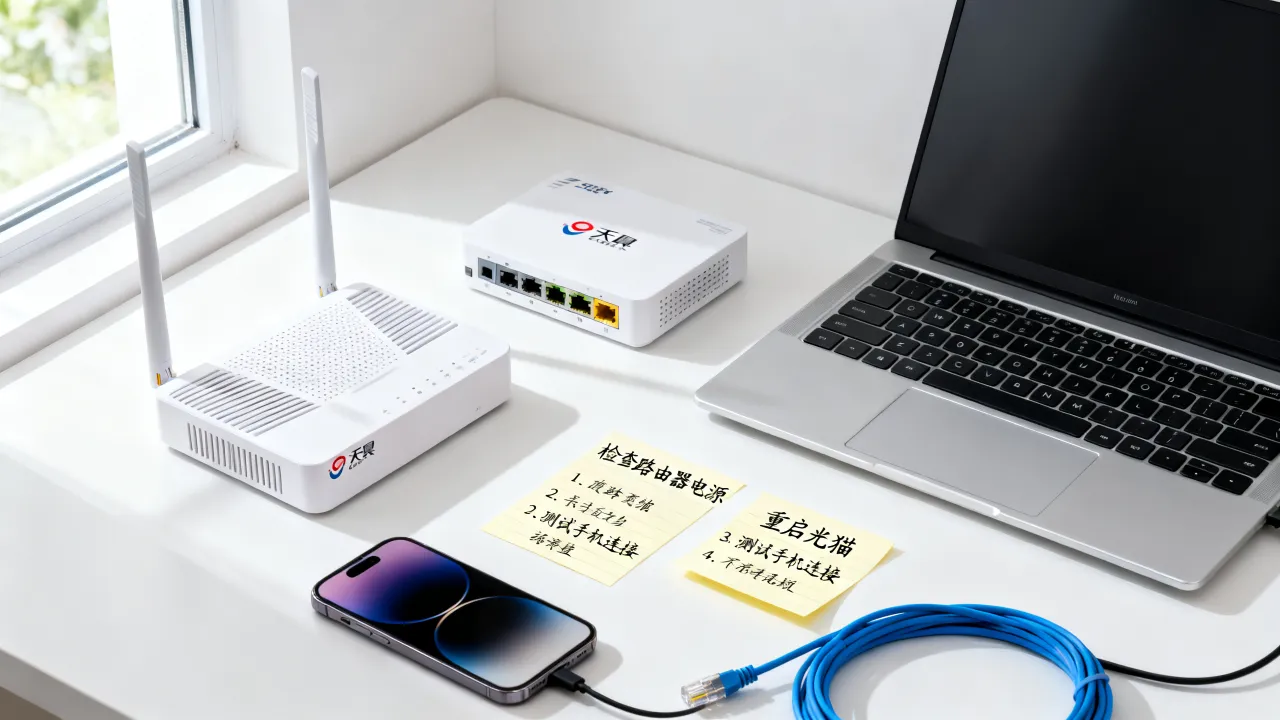 天翼宽带wifi服务器异常怎么解决?网络故障排查与修复方法 天翼宽带wifi服务器异常怎么解决?网络故障排查与修复方法