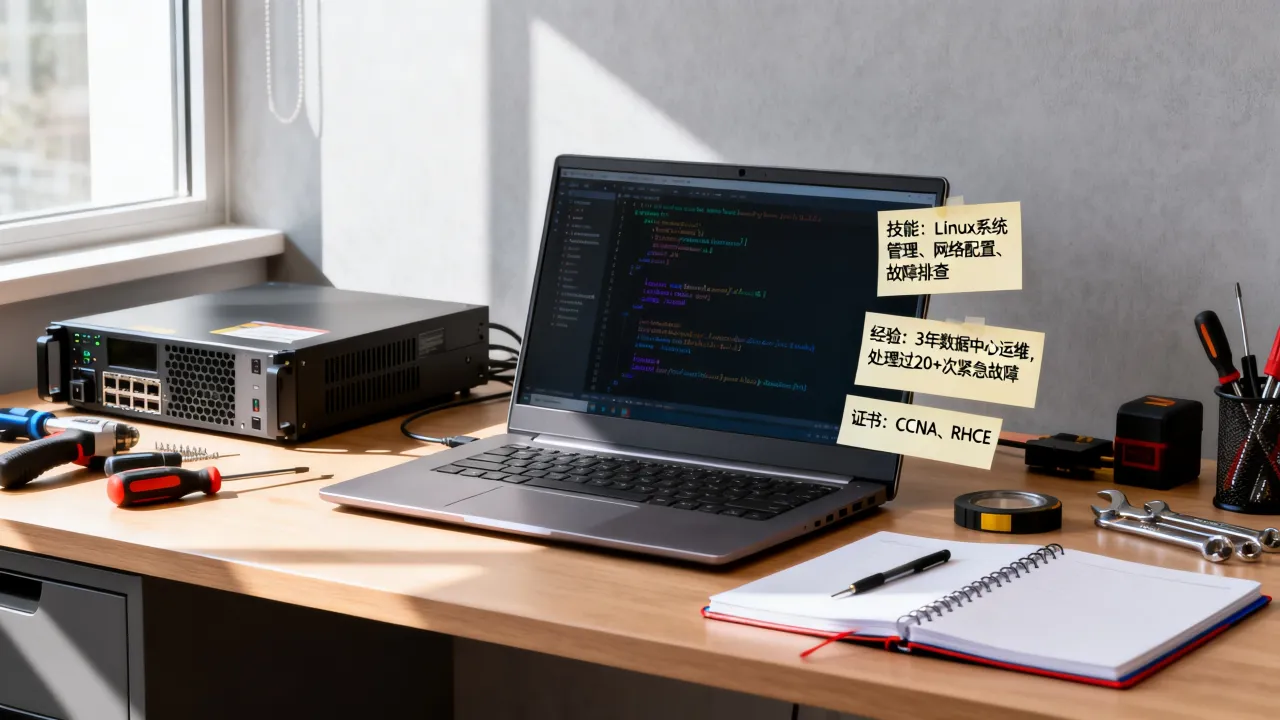 服务器运维工程师简历怎么写才好？有哪些核心要点？