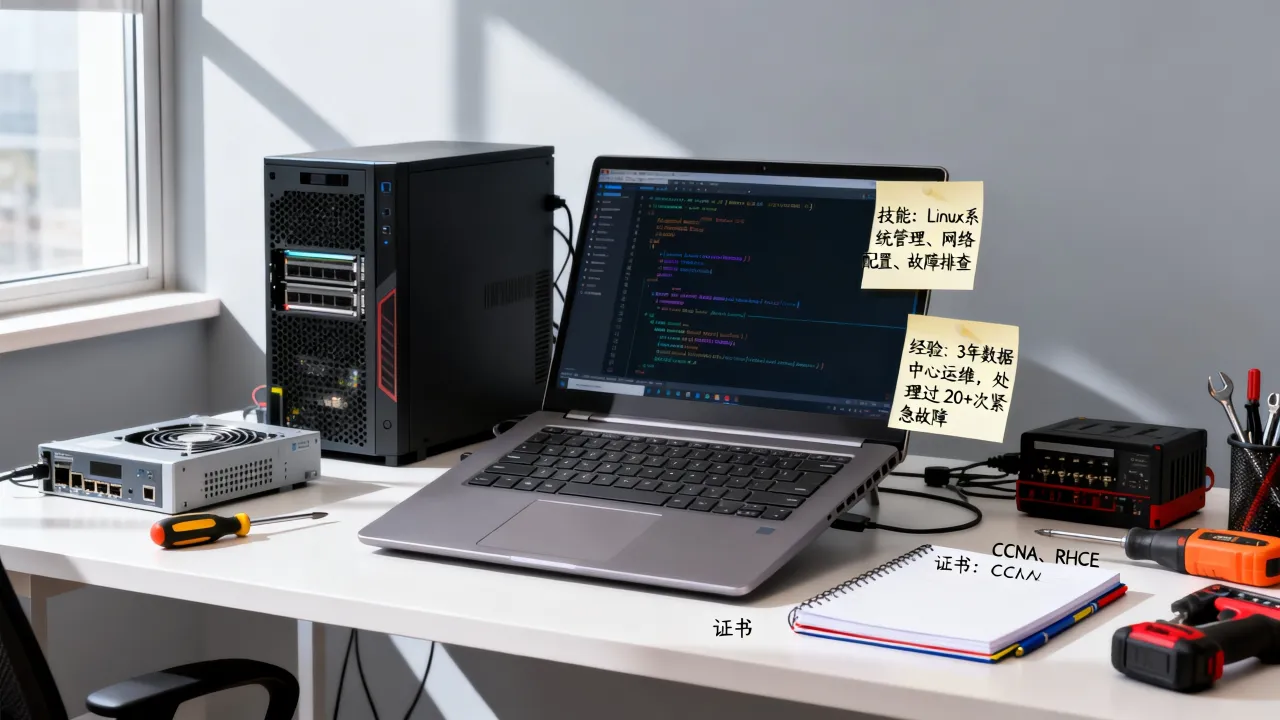 服务器运维工程师简历怎么写才好？有哪些核心要点？