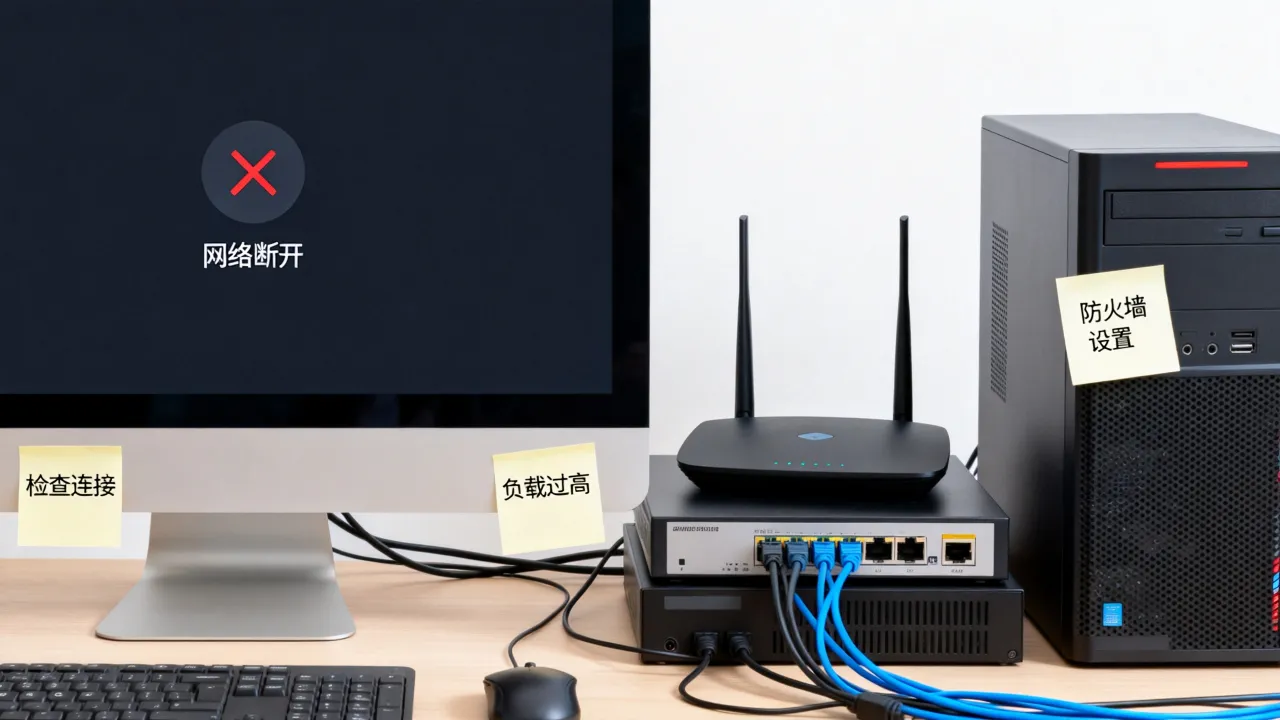 为什么jj比赛电信服务器老是断开，原因和解决方法是什么？