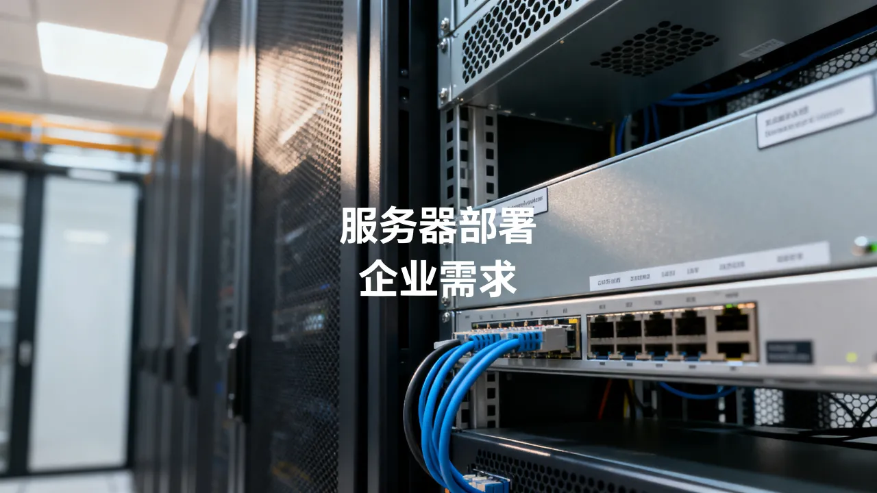 为什么企业要有服务器，企业服务器如何部署才能满足需求？