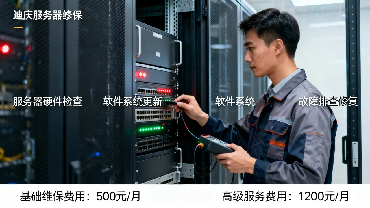 迪庆服务器维保怎么做？，服务器维保费用多少