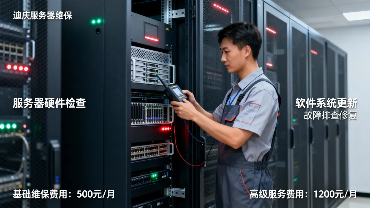 迪庆服务器维保怎么做？，服务器维保费用多少