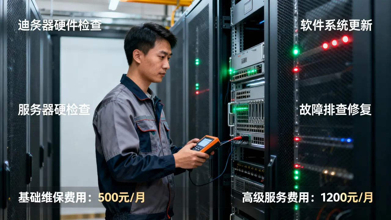 迪庆服务器维保怎么做？，服务器维保费用多少