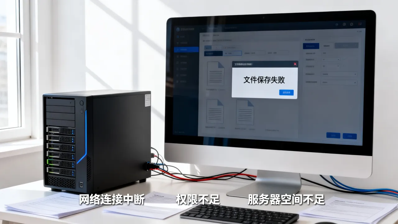 保存至web服务器失败是为什么,文件无法保存到服务器怎么解决? 保存至web服务器失败是为什么,文件无法保存到服务器怎么解决?