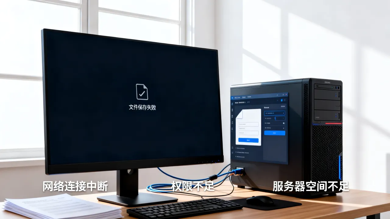 保存至web服务器失败是为什么,文件无法保存到服务器怎么解决? 保存至web服务器失败是为什么,文件无法保存到服务器怎么解决?