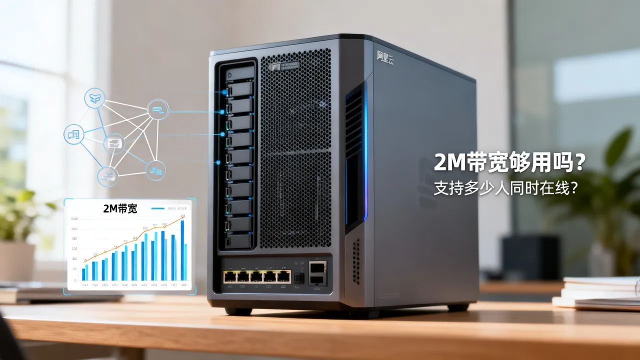 阿里云服务器2M带宽够用吗,2M带宽能支持多少人同时在线? 阿里云服务器2M带宽够用吗,2M带宽能支持多少人同时在线?