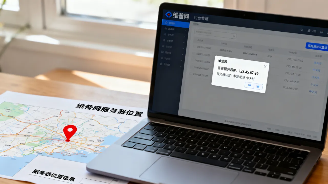 维普网服务器在哪，怎么查维普服务器地址和位置信息？