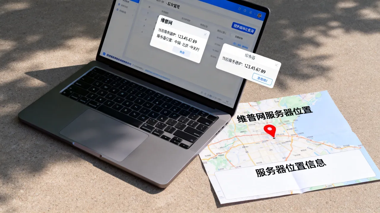 维普网服务器在哪，怎么查维普服务器地址和位置信息？