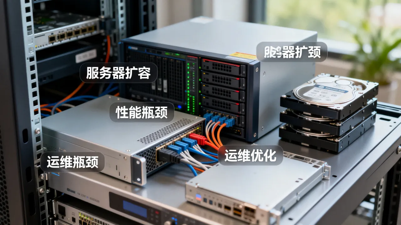 服务器为什么要扩容？性能瓶颈怎么解决，运维必看