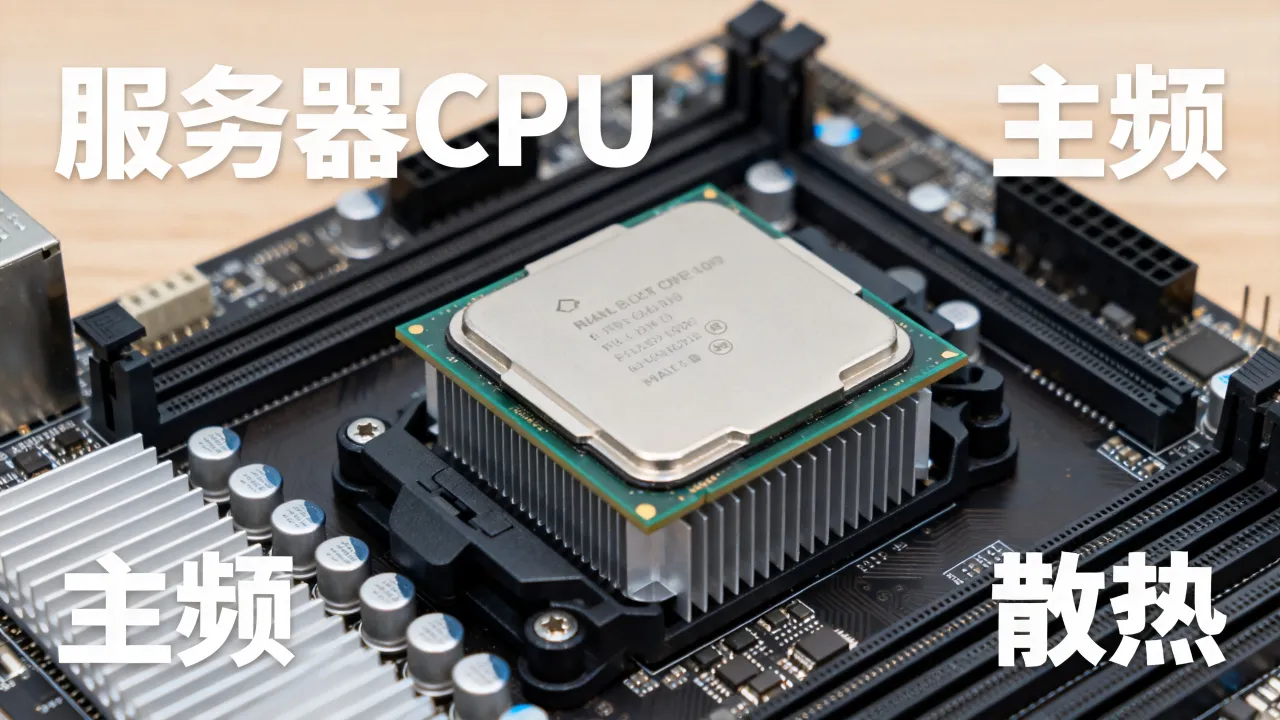 服务器CPU主频为什么不高，服务器CPU主频低是什么原因？
